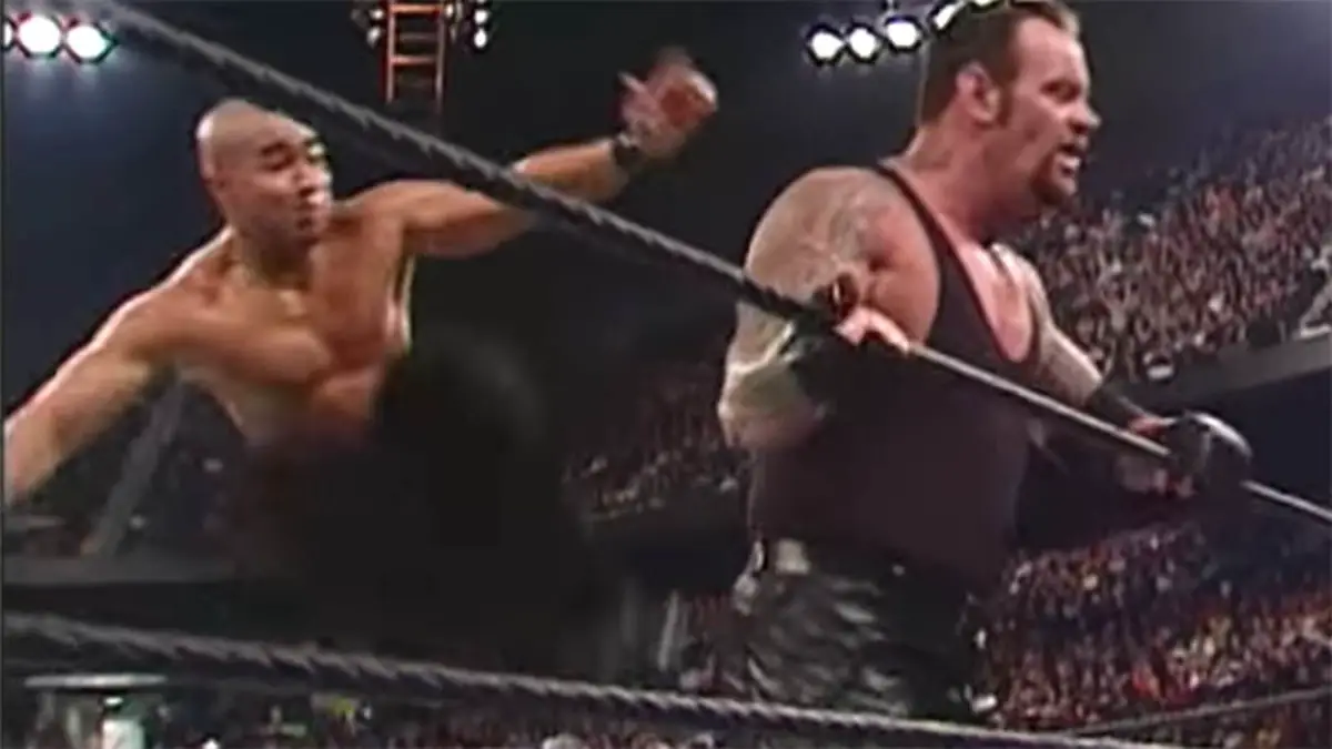 Maven eliminates undertaker royal rumble 2002